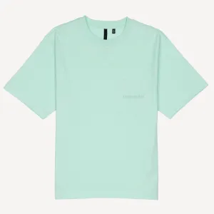 Premium Oversized Fit Tee with Pocket Embroidery - Bay / Inspired