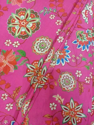 Pure Modal Soft Muslin Digital Printed Fabrics