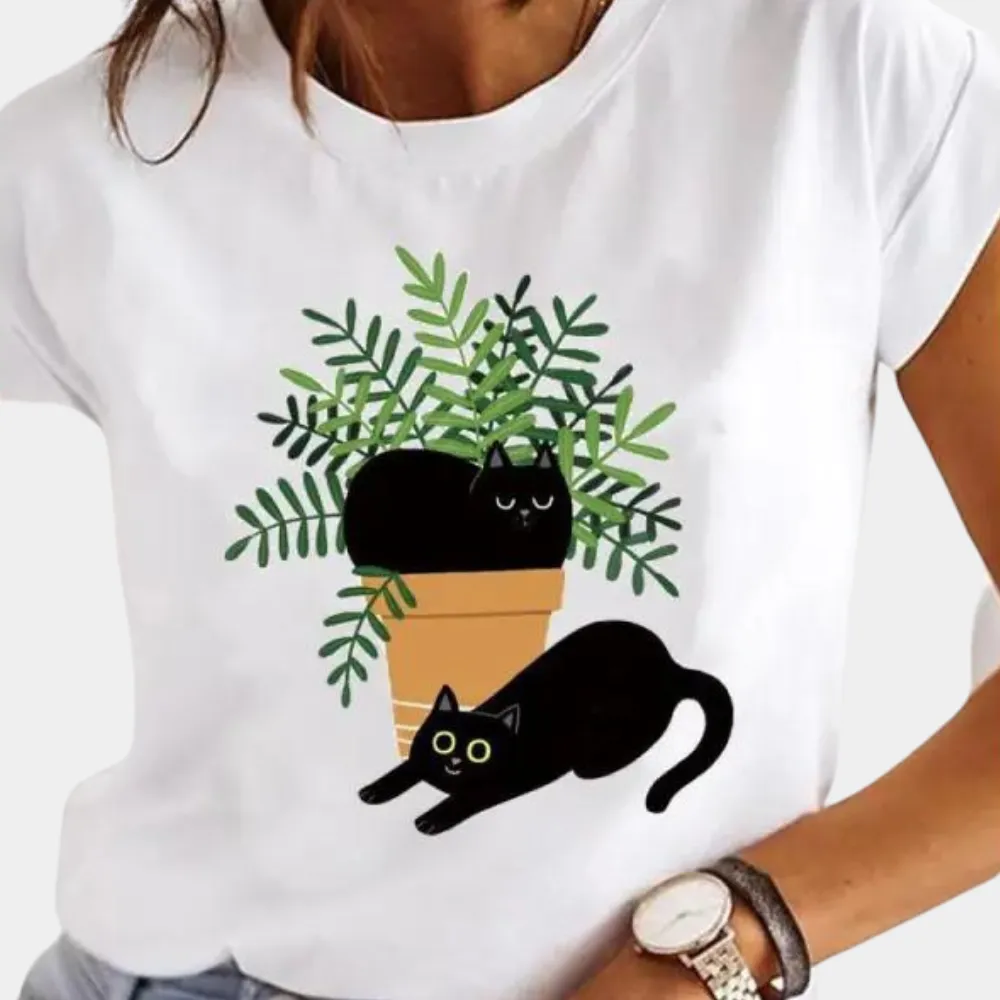 Raquel - Printed T-Shirt for Ladies - Stylish & Comfortable