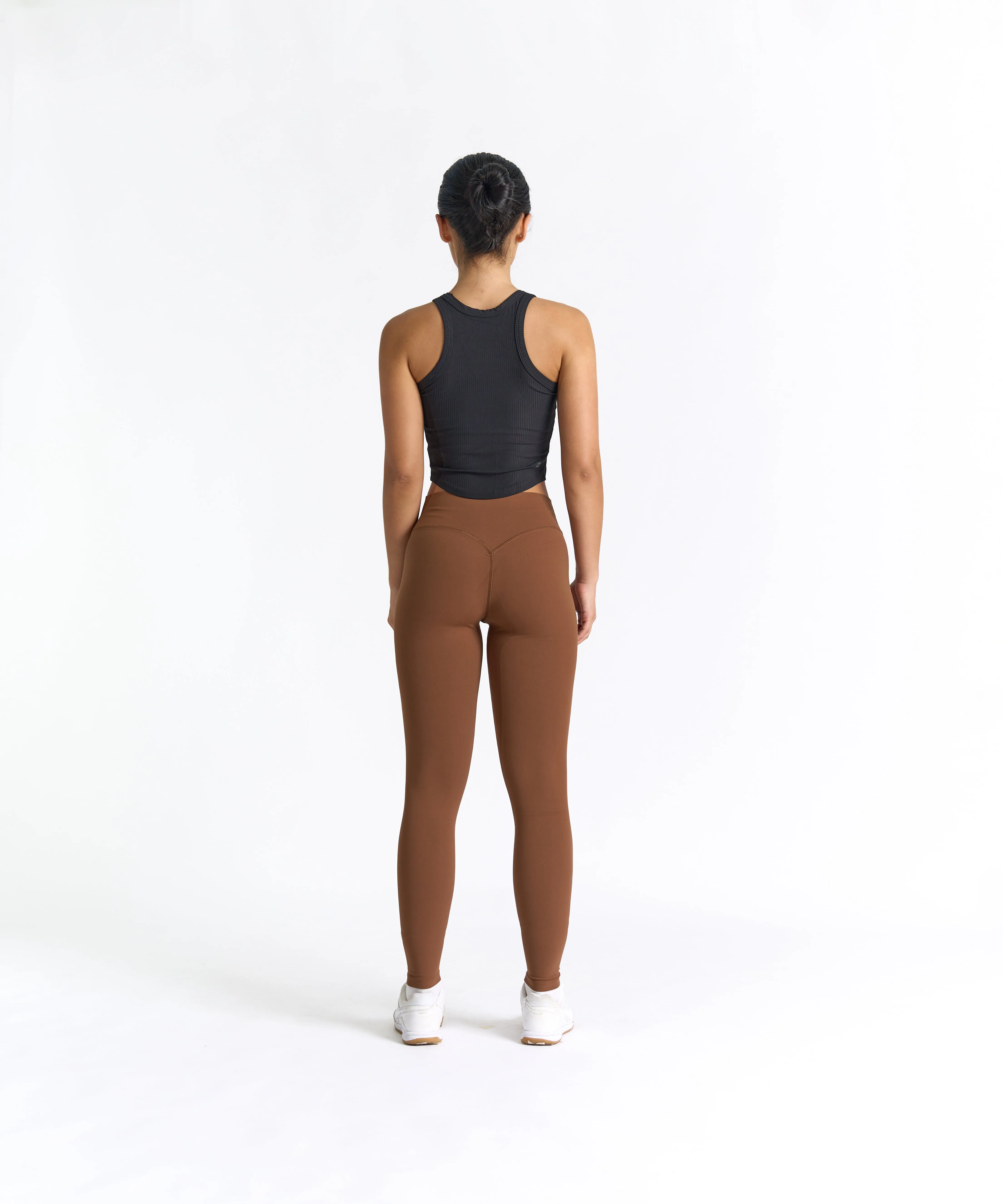 RibForm Racerback Cropped Tank (with built in pads)