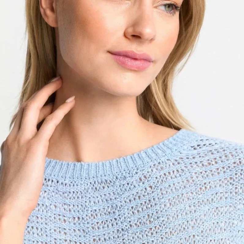 Rich & Royal Tape Yarn Crew Neck Top