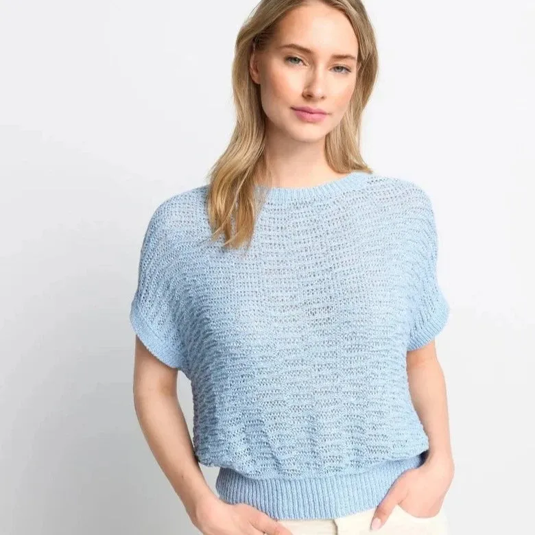 Rich & Royal Tape Yarn Crew Neck Top