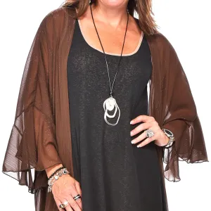 Ruffled Sleeve Kimono