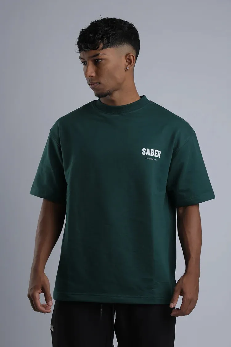 Saber training Club Tee [BOTTLE GREEN]