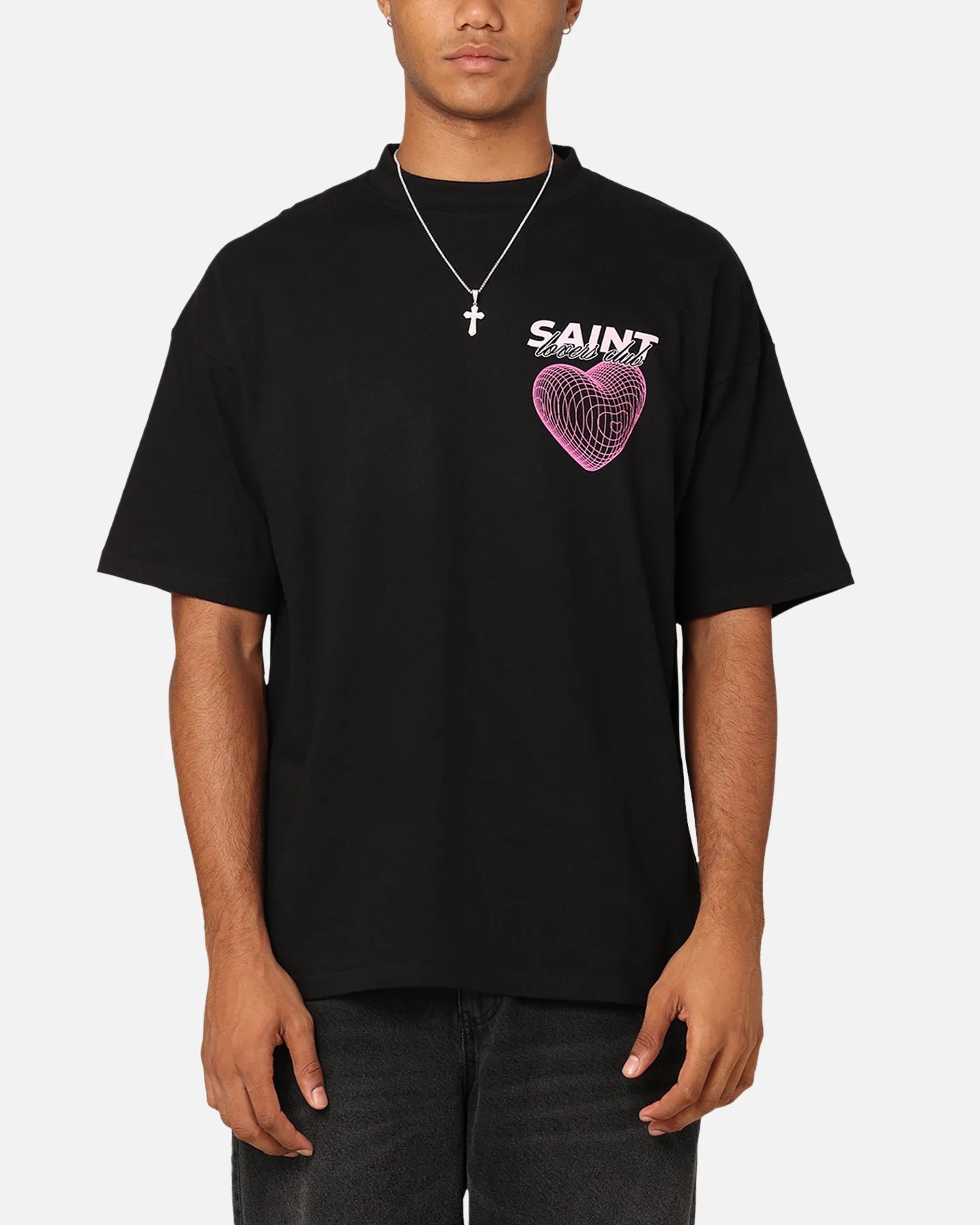 Saint Morta Lovers Club T-Shirt Black