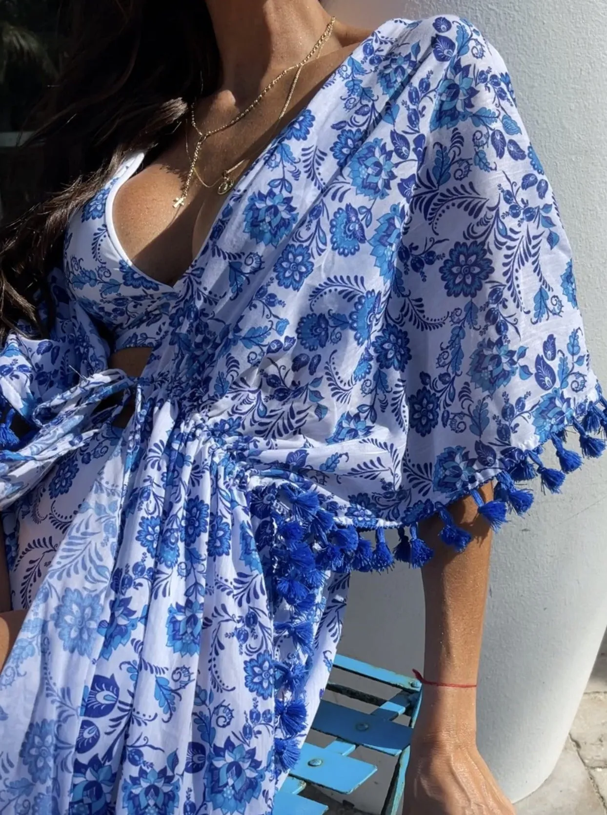 SANTORINI KIMONO