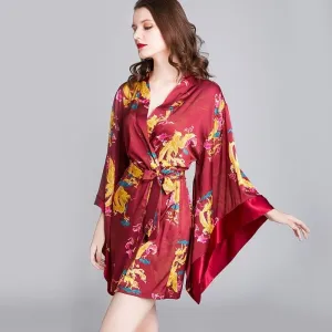 Satin Japanese Kimono