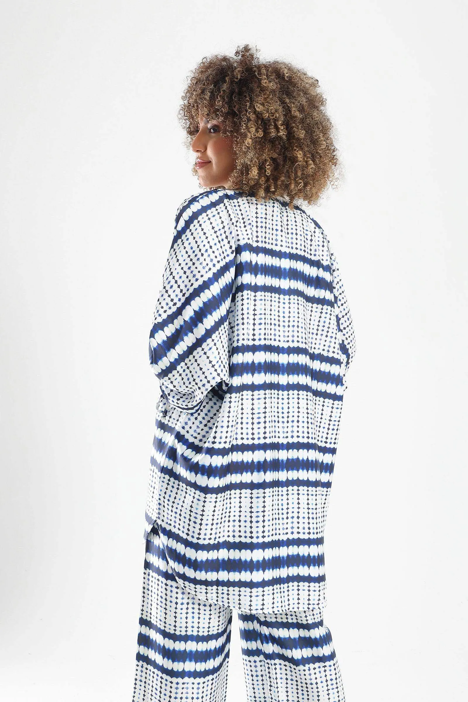 Self Tie Cuffs Kimono