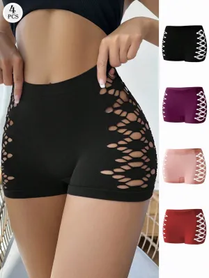 Set de 4 Piezas de Pantis Sin Costuras - Cherry Vibes