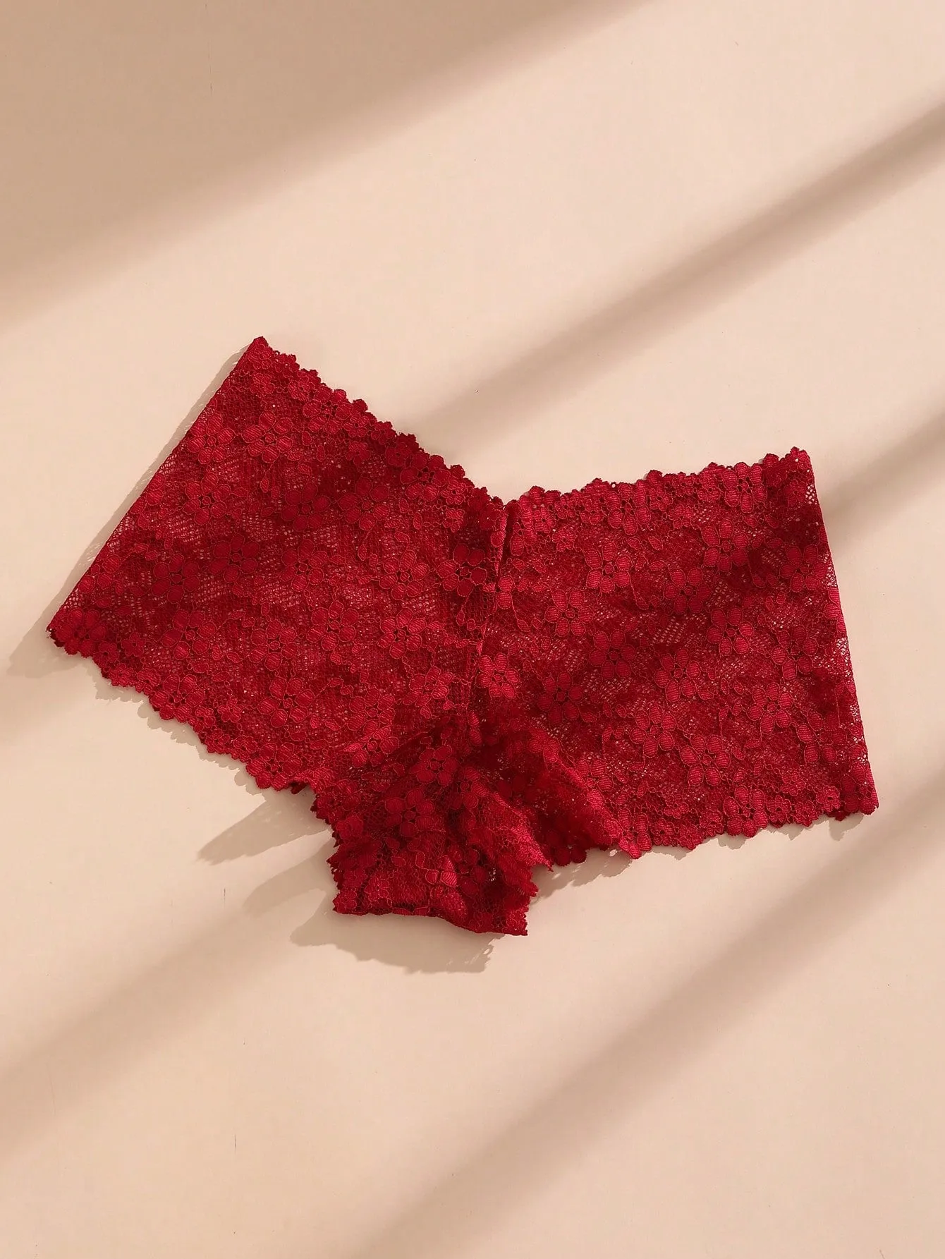 Set de 5 Pantaloncillos Bóxer de Encaje para Mujer - Cherry Vibes