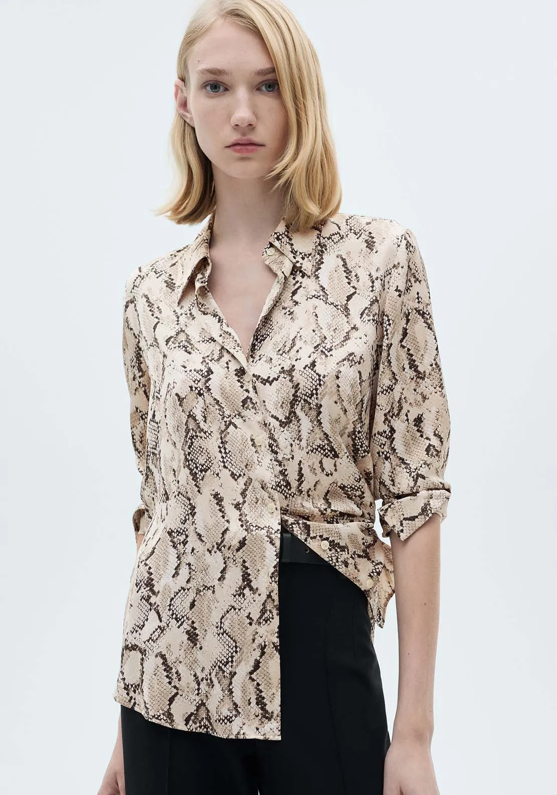 Shirt Ideale - Light/pastel Brown