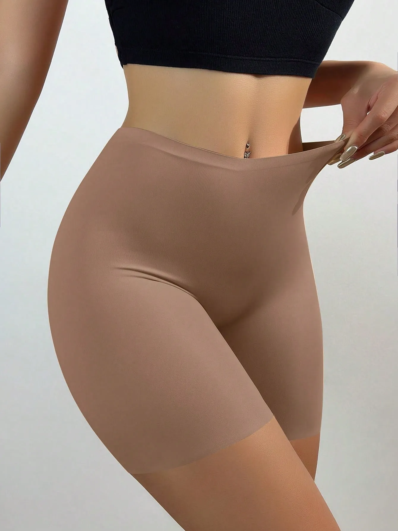 Shorts de seguridad sin costuras Cherry Vibes en