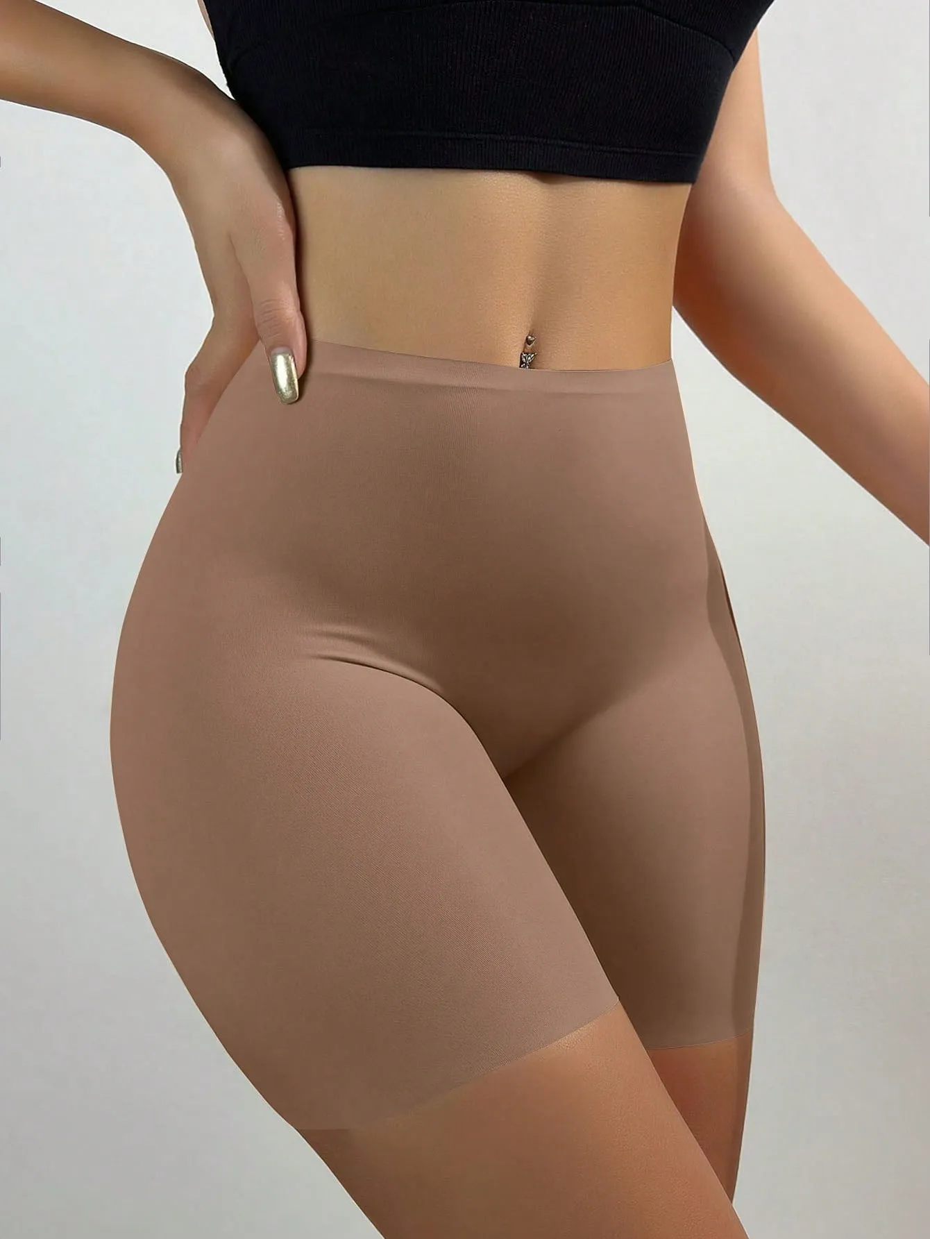 Shorts de seguridad sin costuras Cherry Vibes en