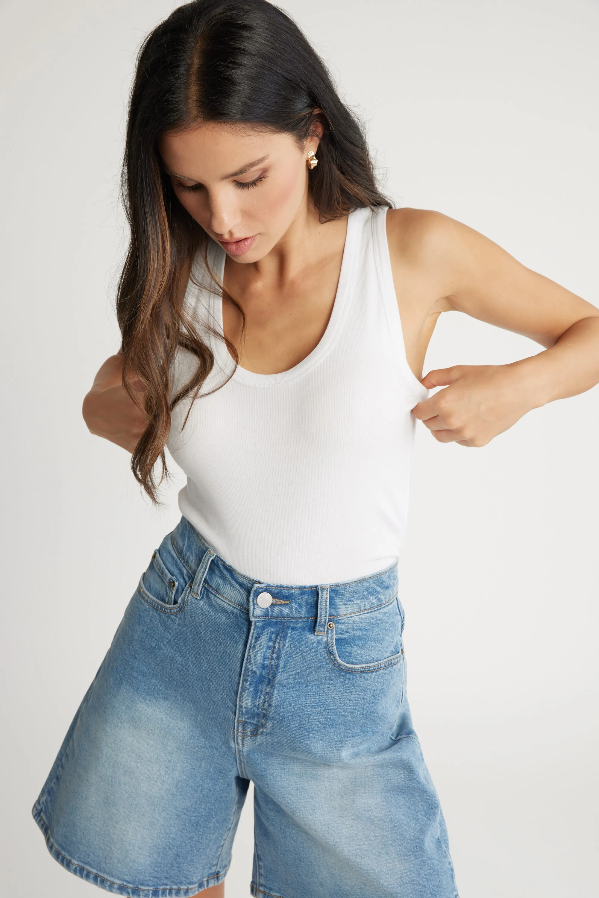 Sienna Ribbed Tank