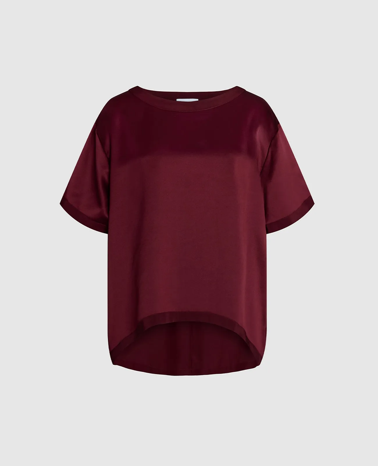 Silk Pyjamas Oversized Tee