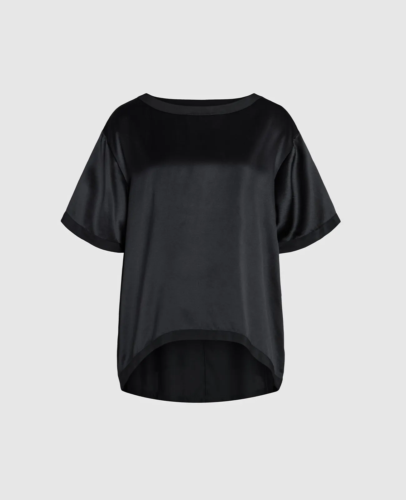 Silk Pyjamas Oversized Tee