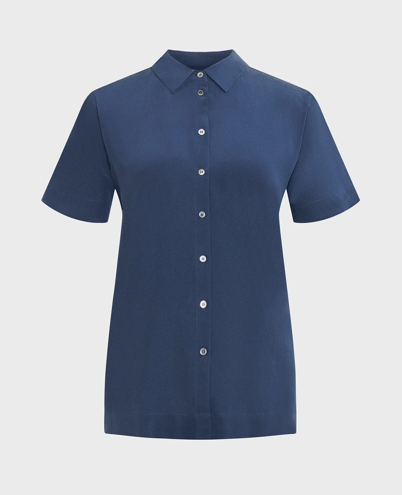 Silk Short Sleeve Shirt
