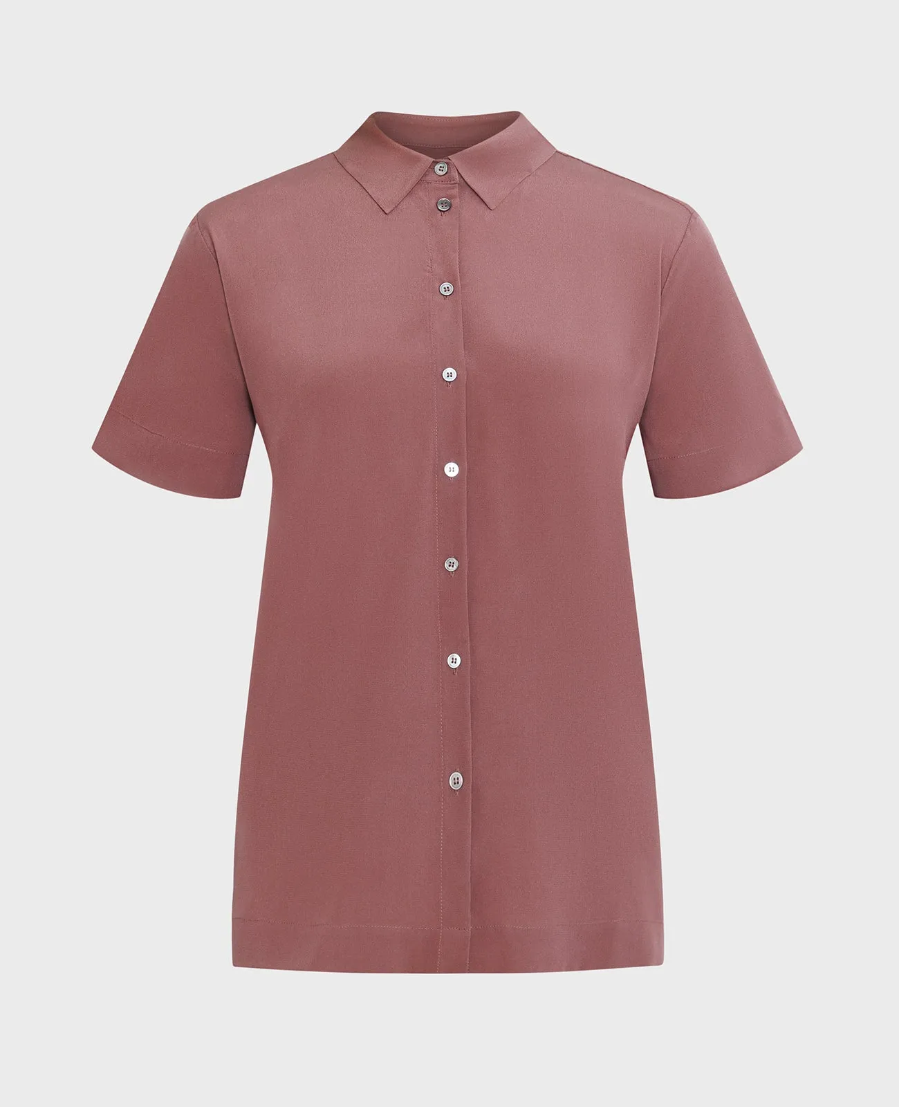 Silk Short Sleeve Shirt