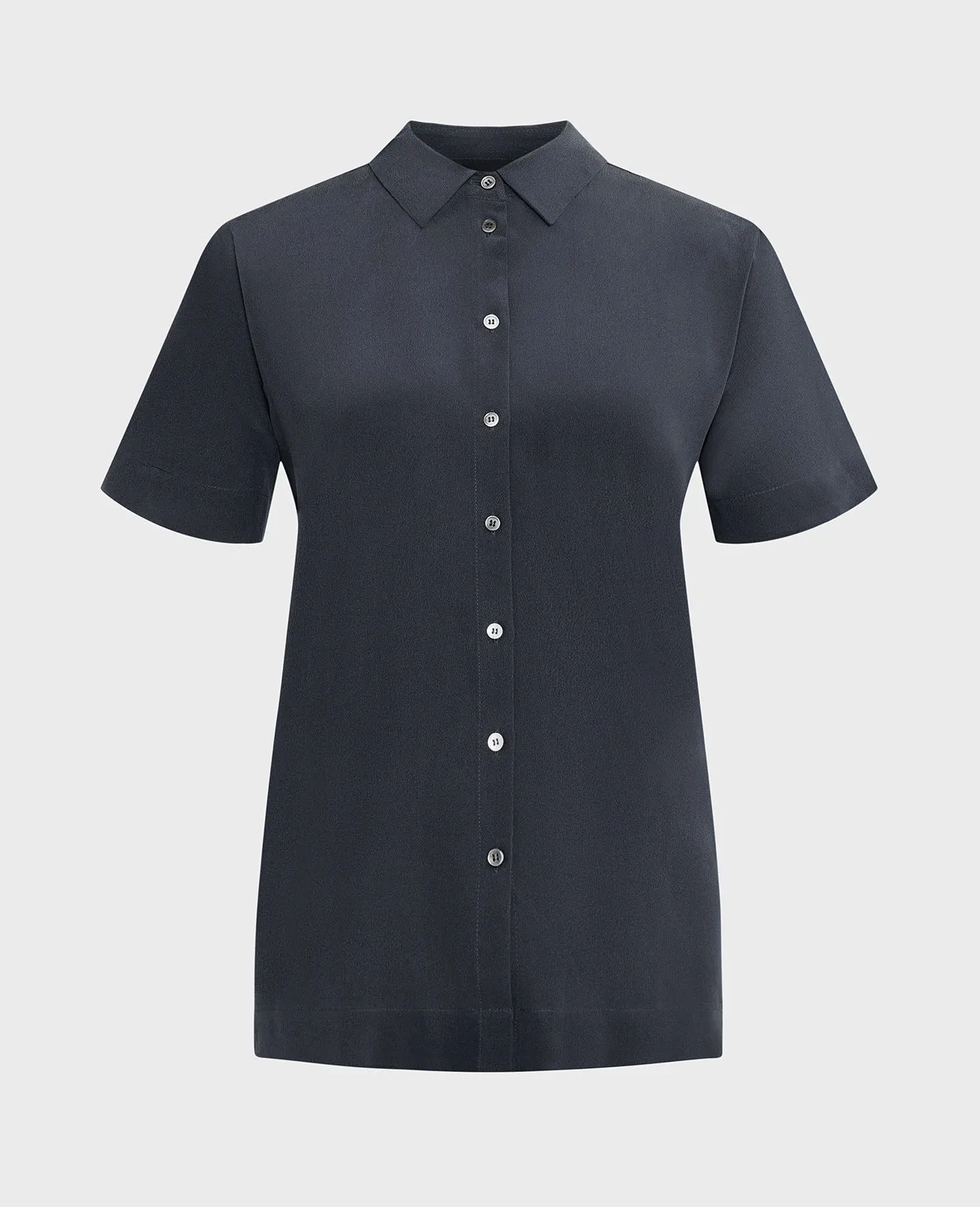 Silk Short Sleeve Shirt