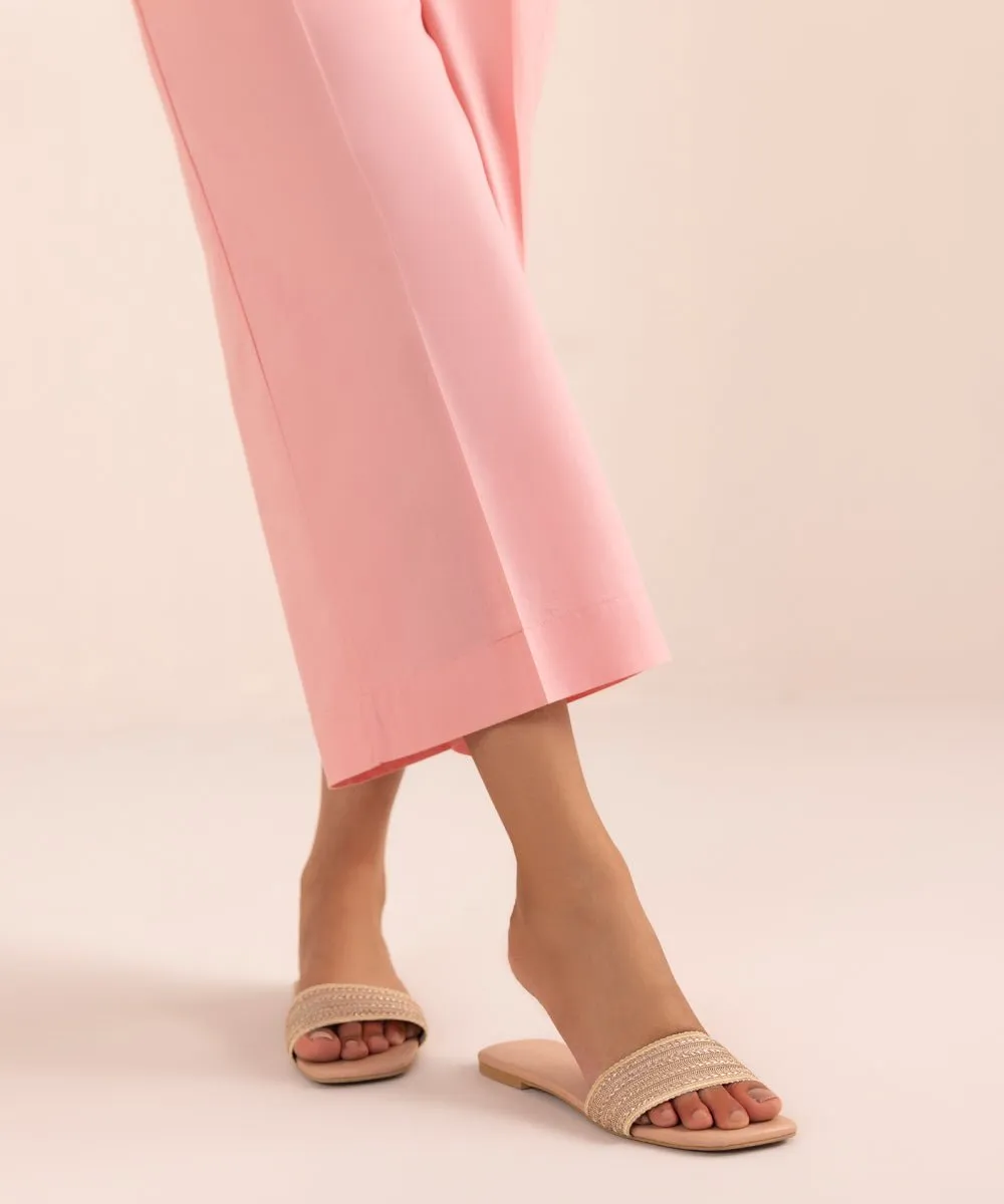 Solid Cambric Culottes