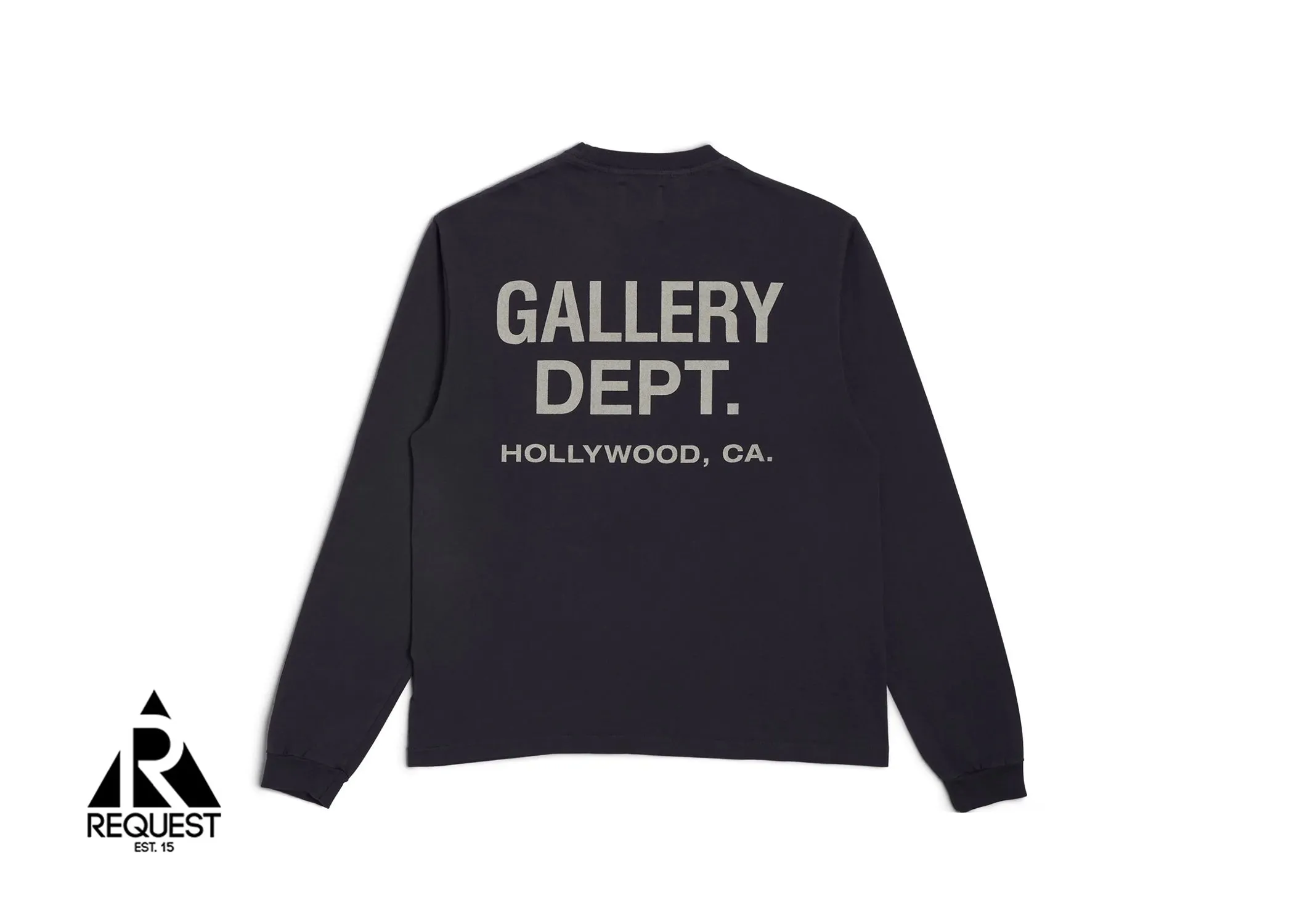 Souvenir L/S Tee "Washed Black"