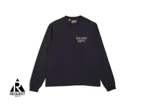 Souvenir L/S Tee "Washed Black"