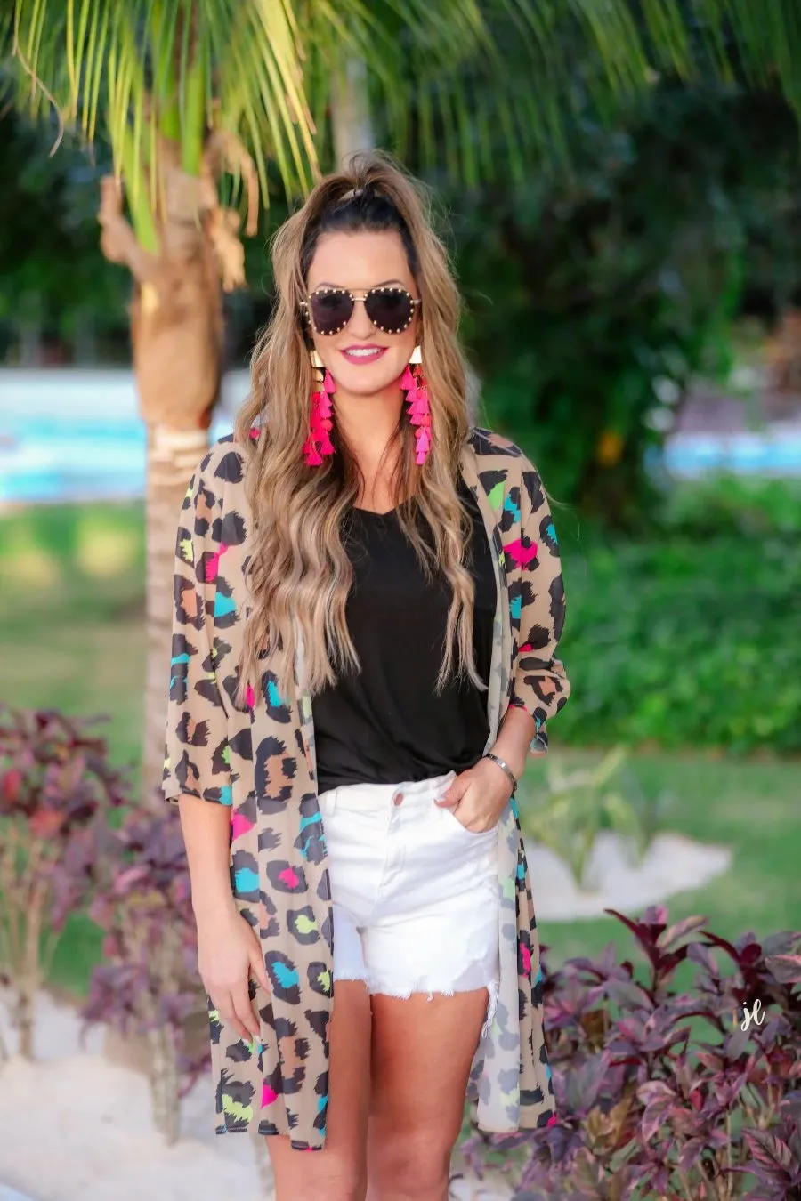 Splash of Color Kimono
