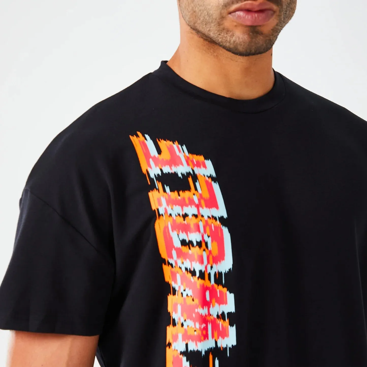 SQUATWOLF GLITCH OVERSIZED TEE