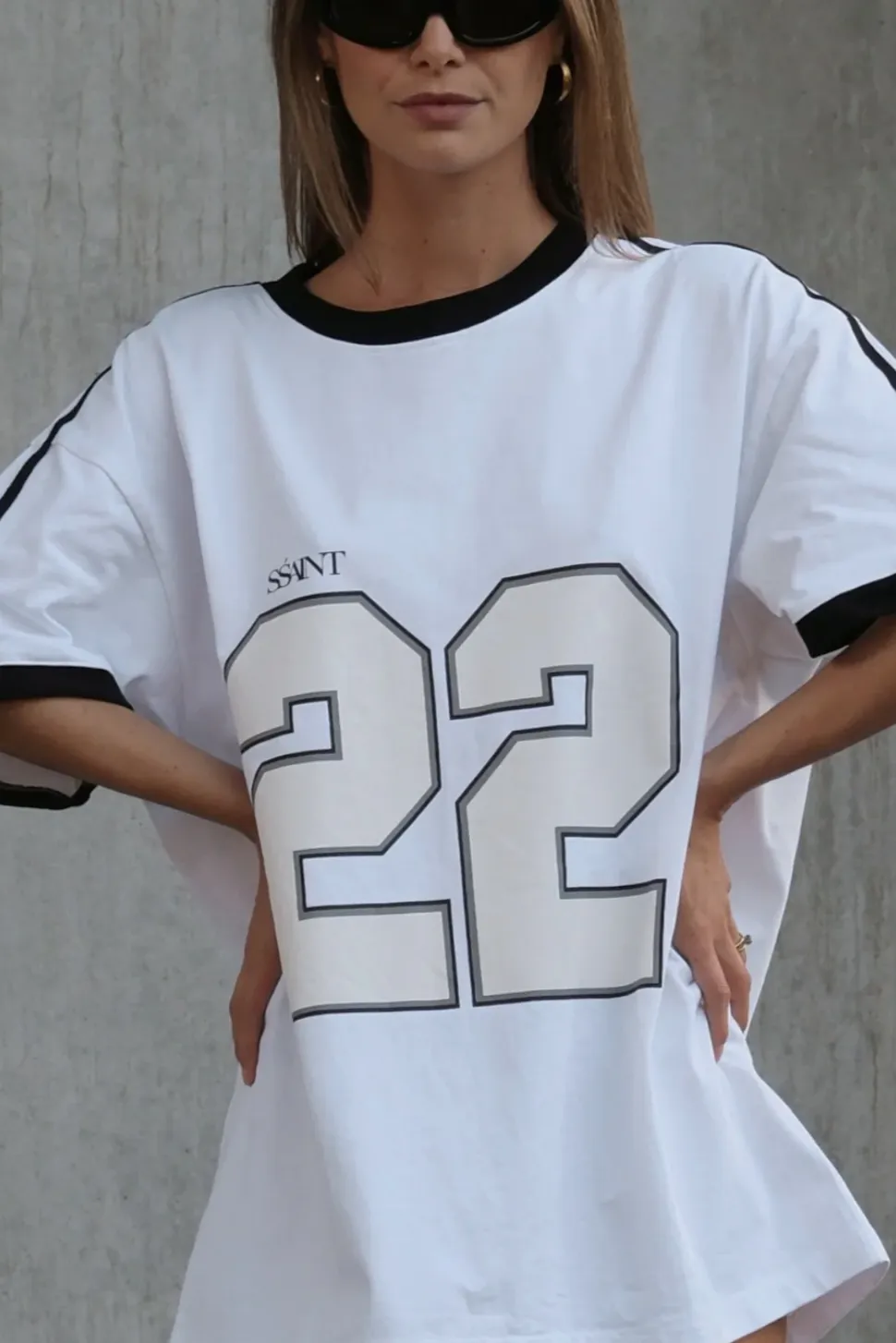 SSAINT TWENTY TWO TEE - WHITE