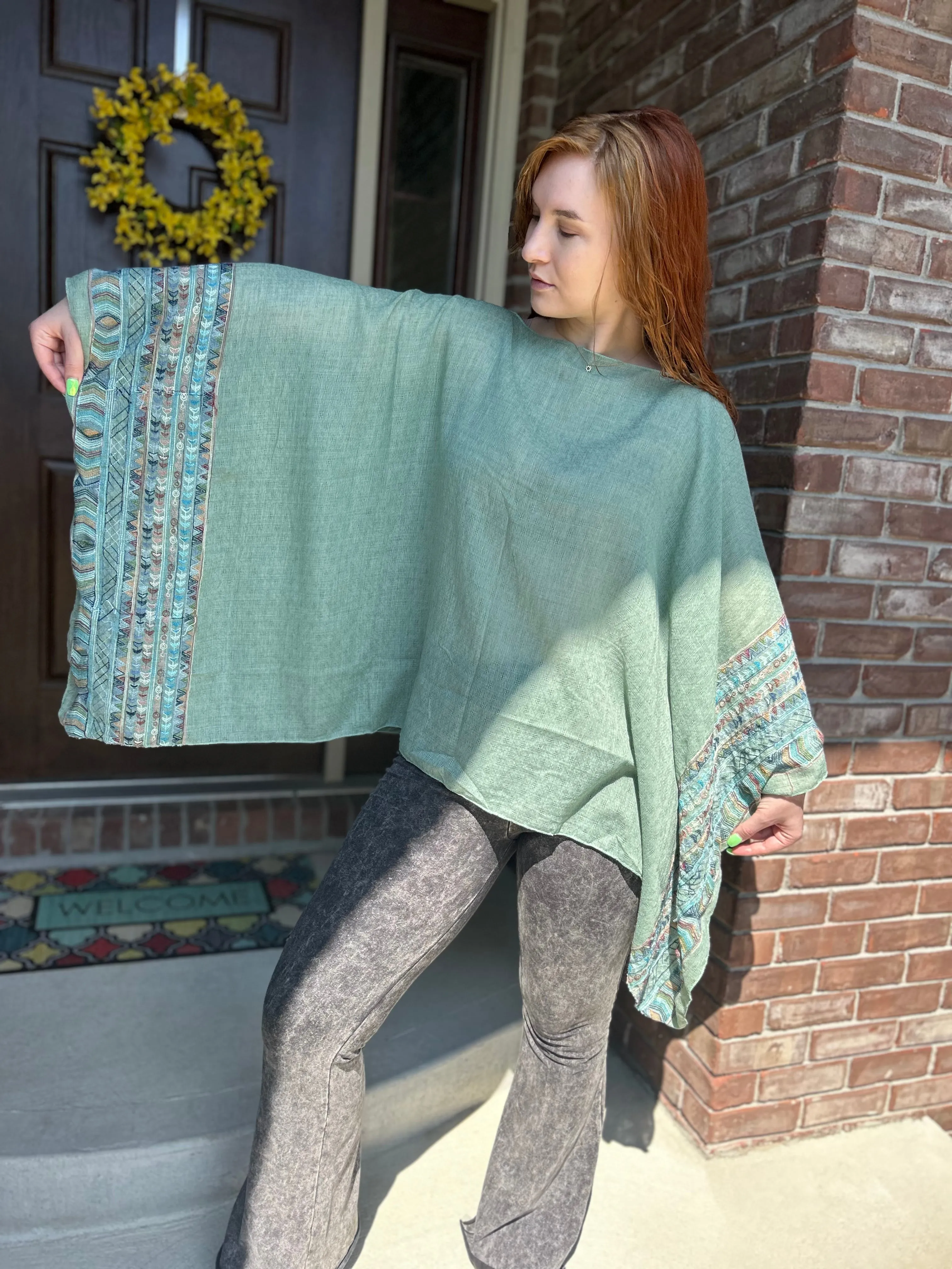 Still Unwritten Embroidered Kimono*