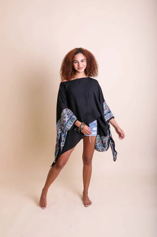 Still Unwritten Embroidered Kimono*