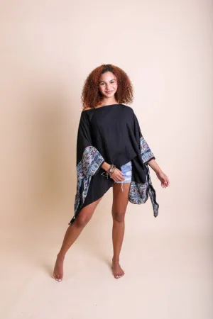 Still Unwritten Embroidered Kimono*