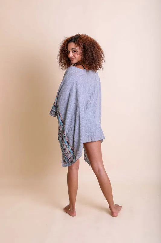 Still Unwritten Embroidered Kimono*