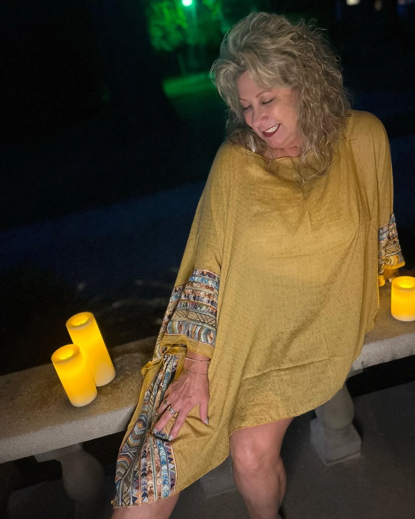 Still Unwritten Embroidered Kimono*