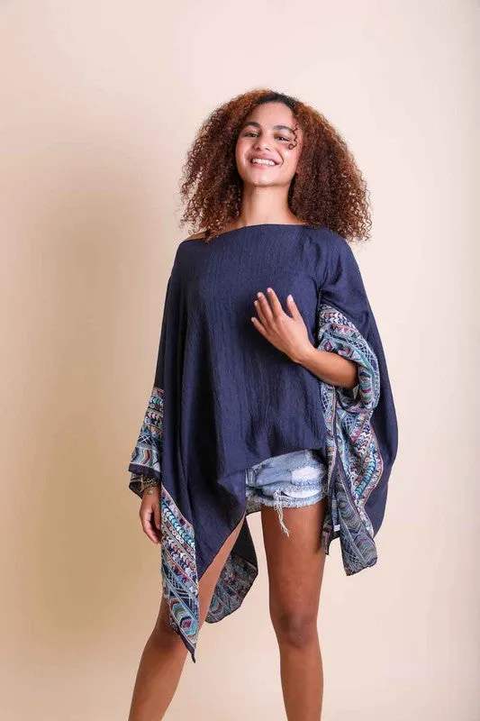 Still Unwritten Embroidered Kimono*