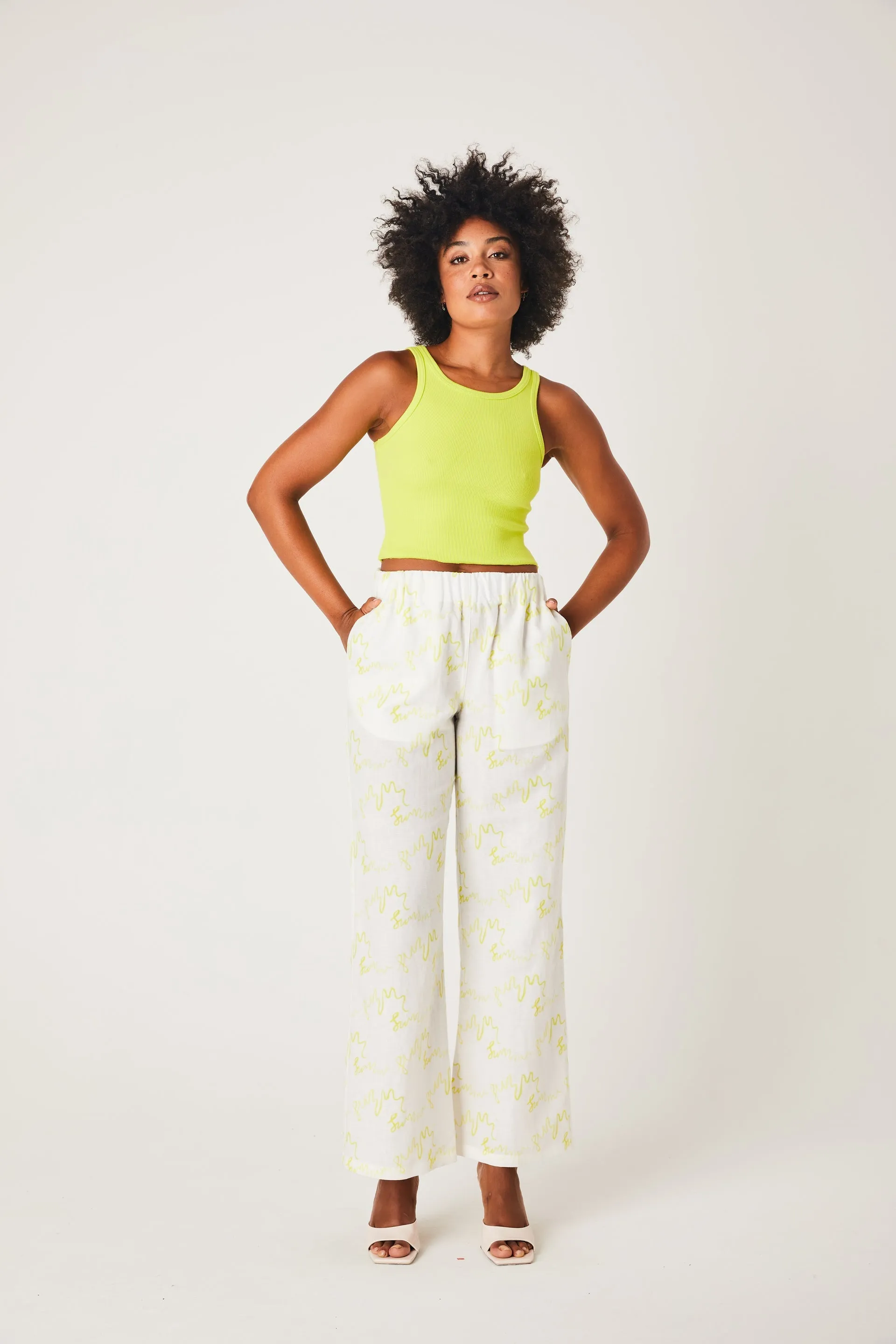 Summi Summi - CROPPED RACER TANK - SPLICE