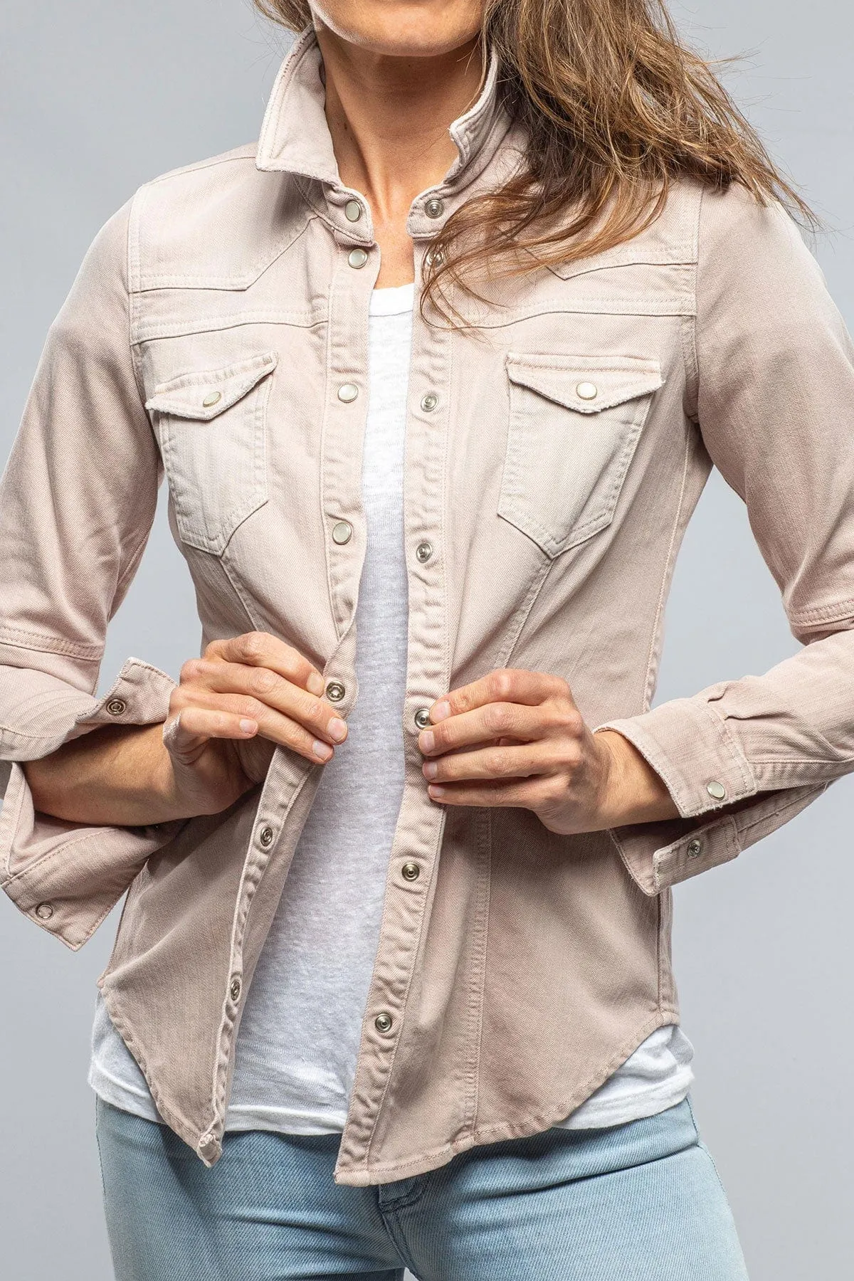 Sweetwater Denim Shirt In Light Sand