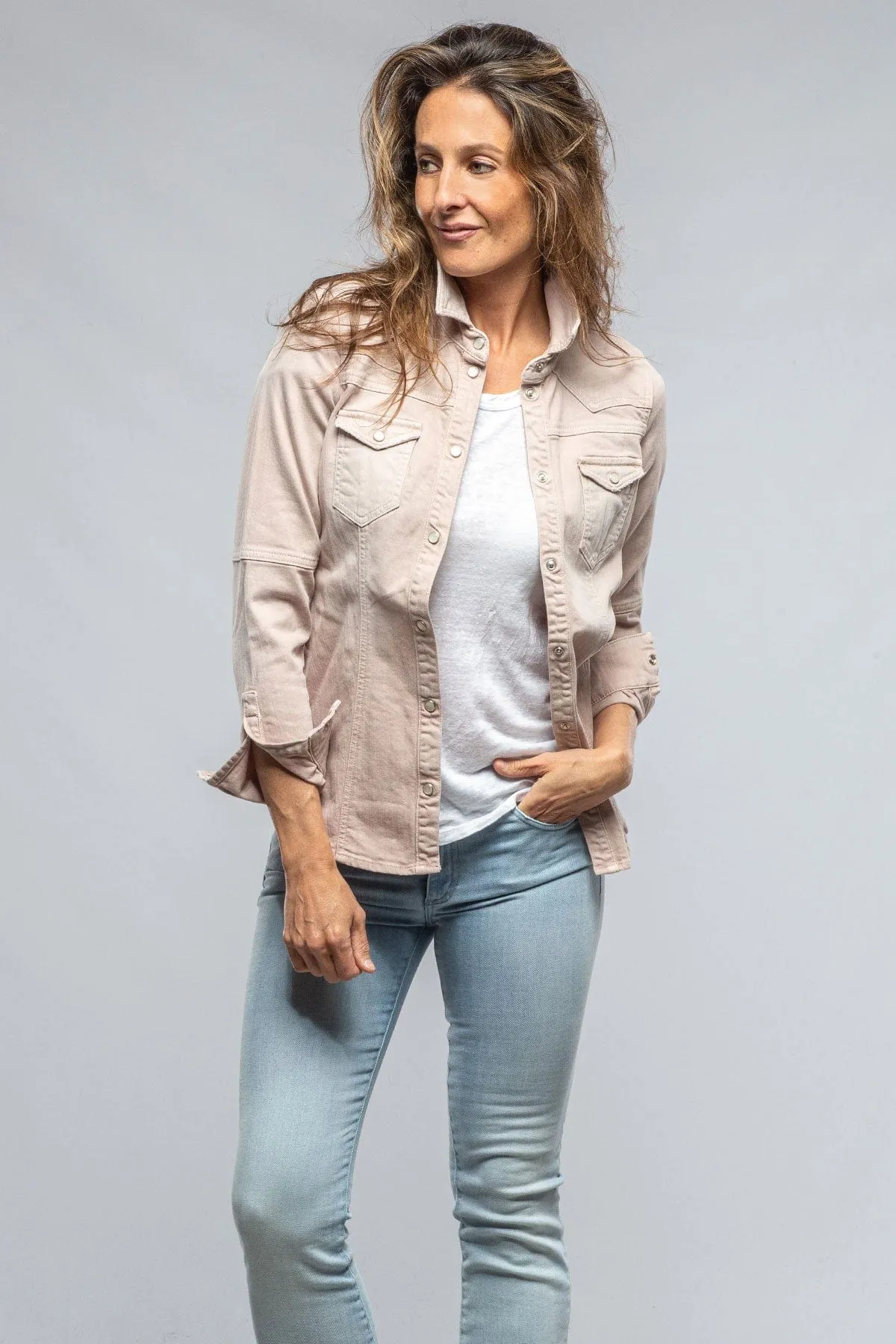 Sweetwater Denim Shirt In Light Sand