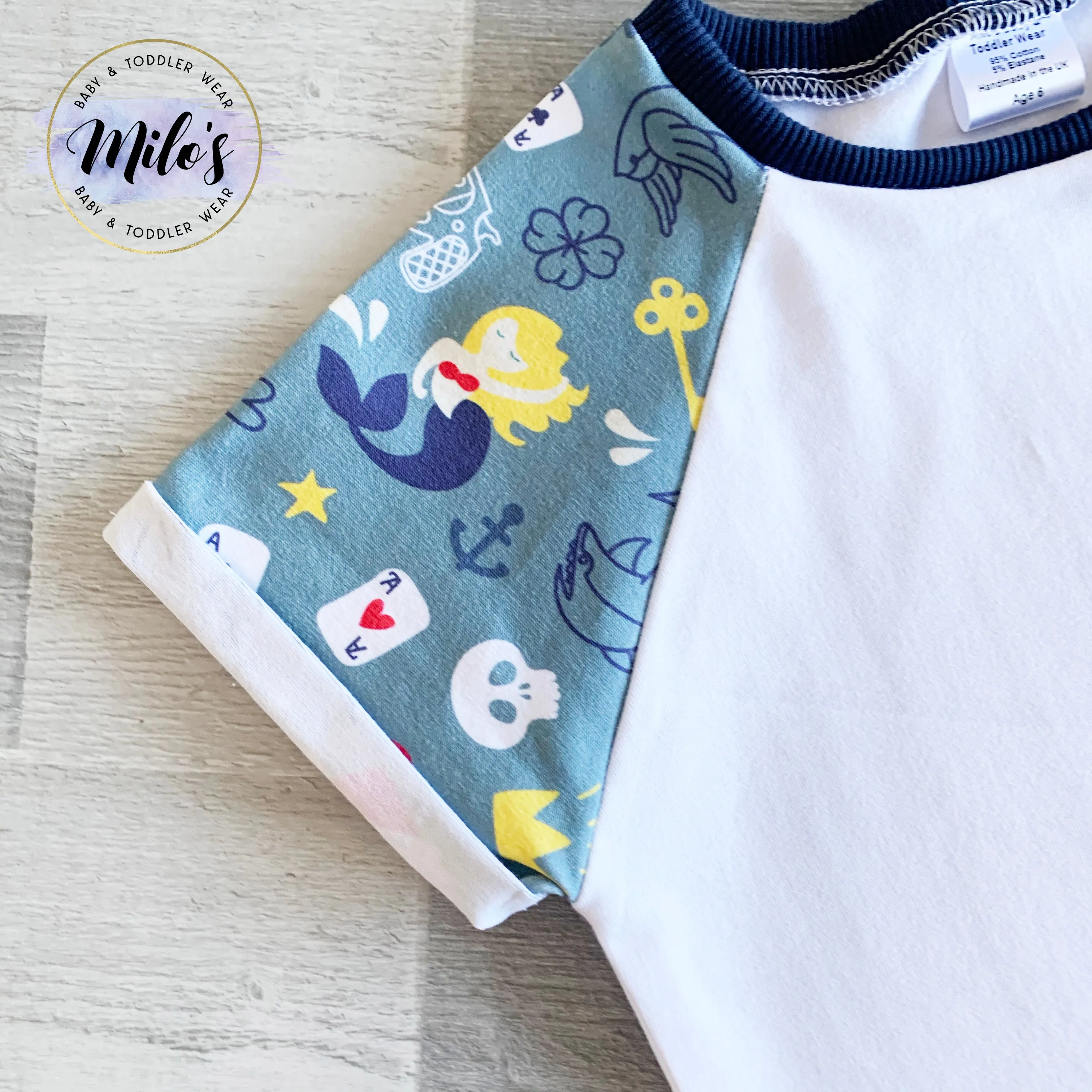 Tattoo White Short Sleeve Tee