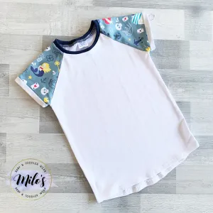 Tattoo White Short Sleeve Tee