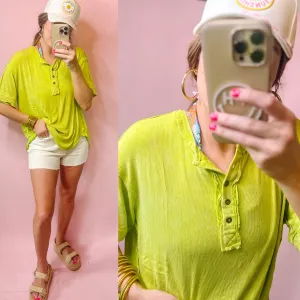 Team Tops in Green