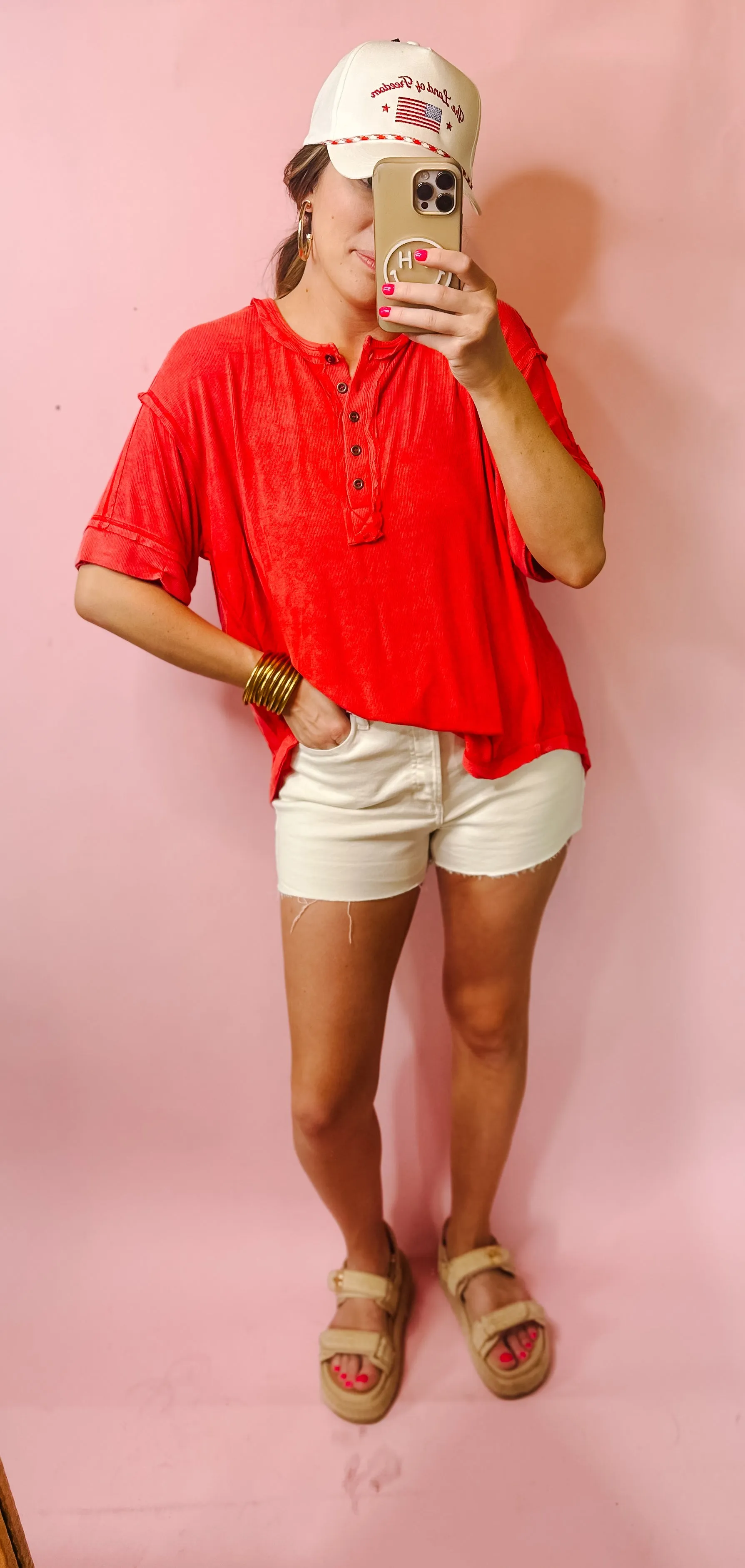 Team Tops in Red