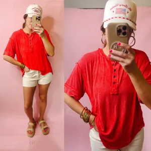 Team Tops in Red