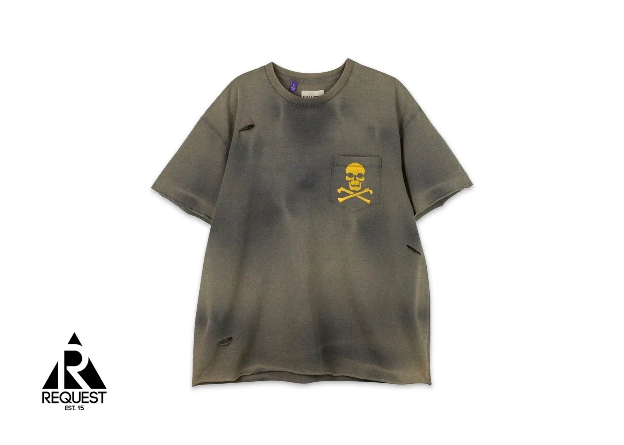 Tee "Skull Zip"