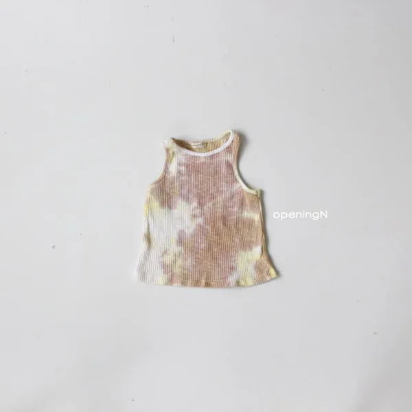 Tie Dye Ribbed Tank
