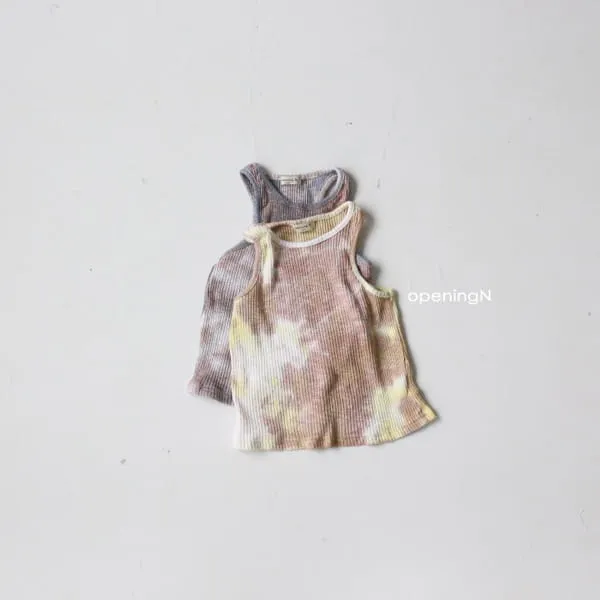 Tie Dye Ribbed Tank