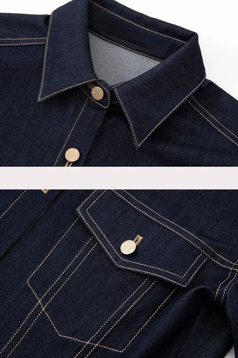 TK0478 Retro Denim Shirt