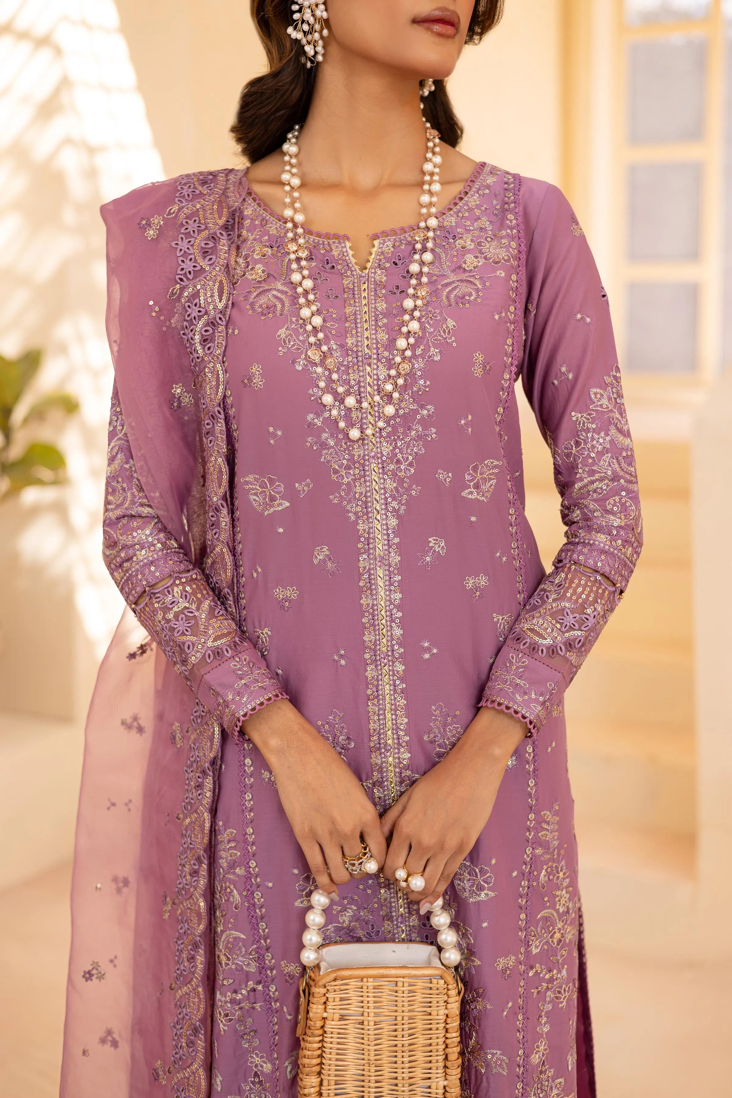 Tofu 3Pc - Embroidered Luxe PIMA