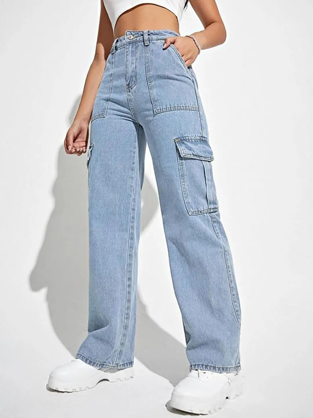 Trailblazer Cargo Denim Jeans
