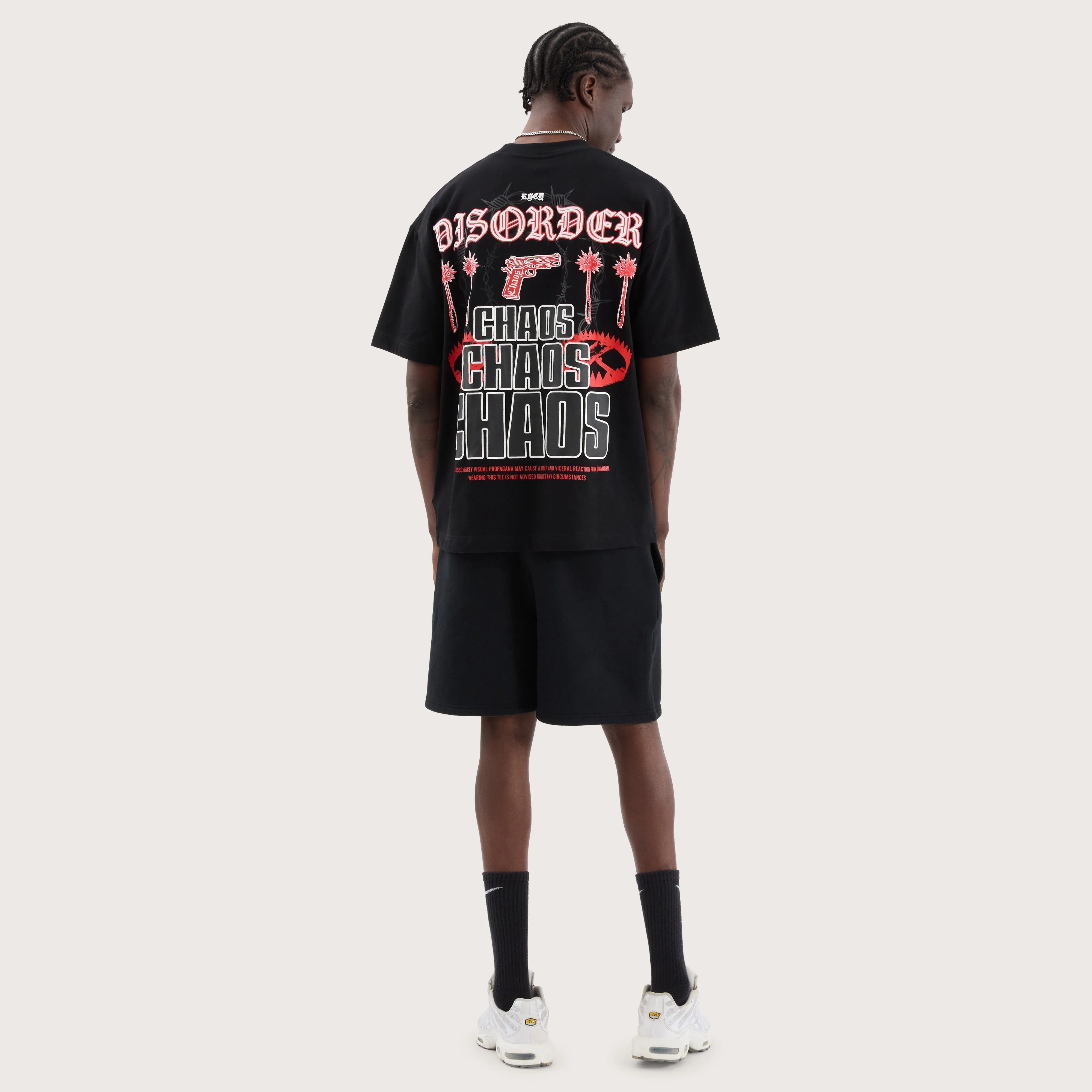 Trap Street Tee Jet Black